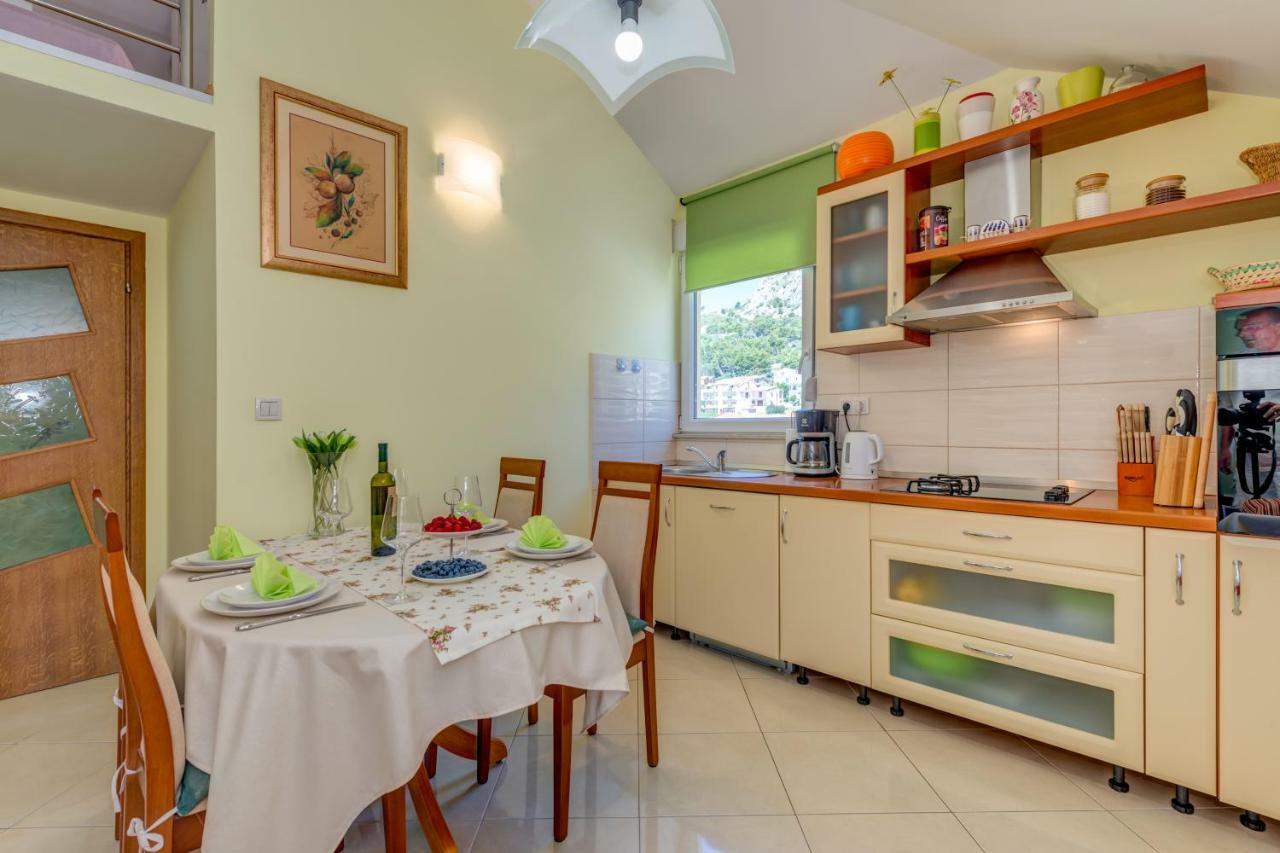 Apartmán Natali Omiš Exteriér fotografie